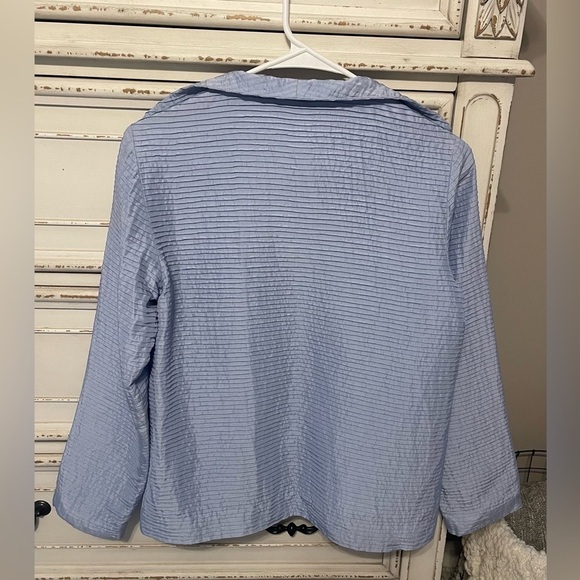 EILEEN Fisher 100% silk blazer - Picture 2 of 8